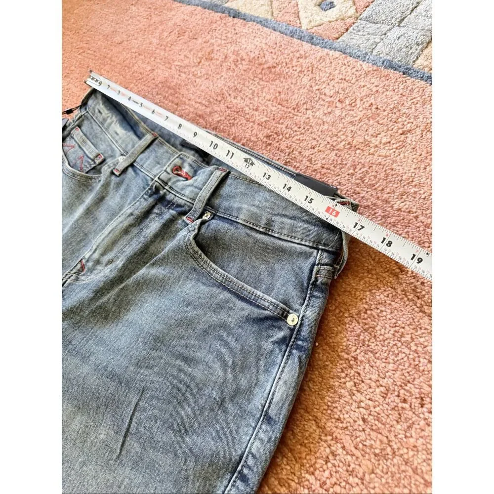 NWT True Religion Ricky Relaxed Straight Denim Shorts W32 Light Wash Men’s